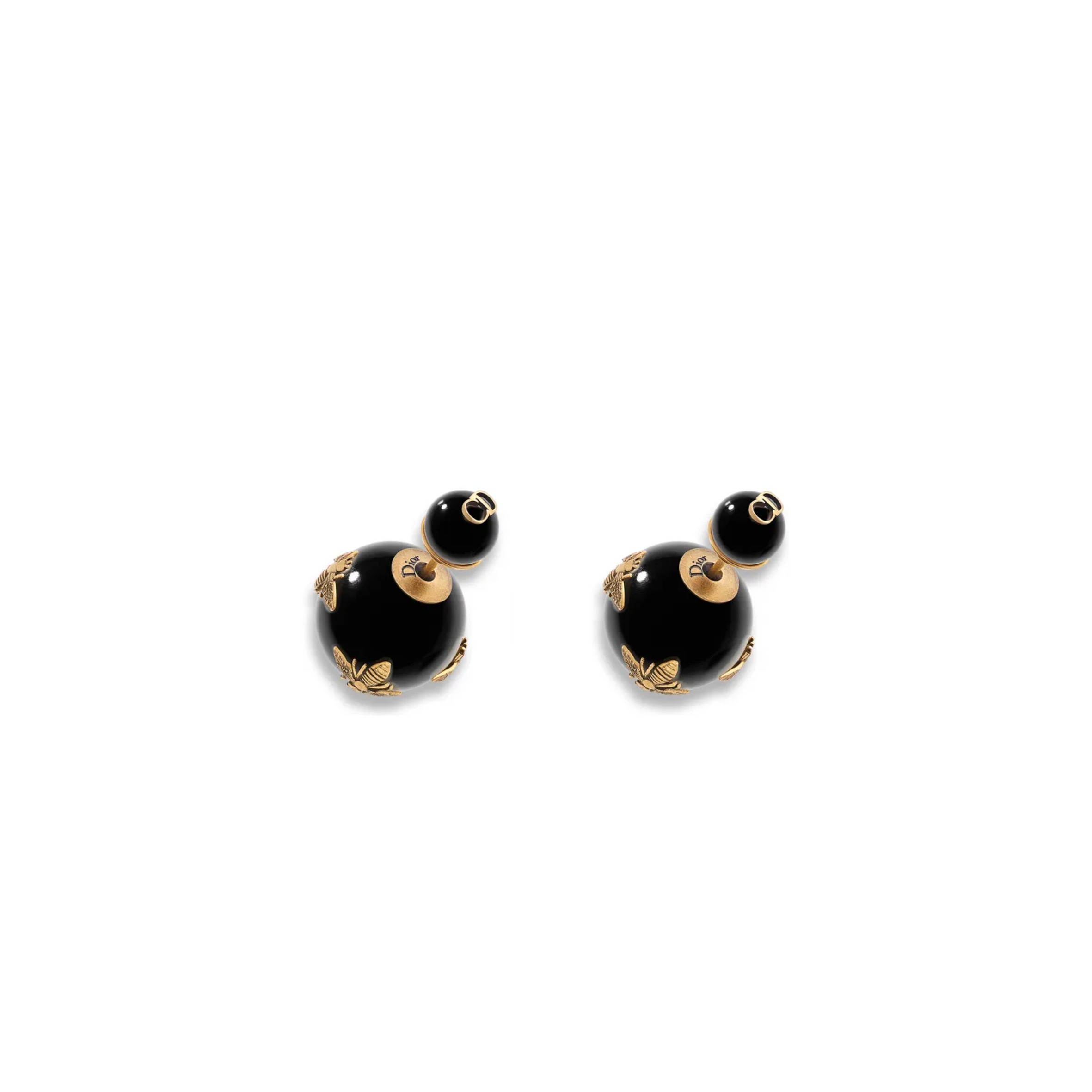 D*or 18k cd tribales black earrings e0663trirs d910
